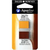 Daler Rowney 2'li Naples Yellow Burnt Umber Tablet Sulu Boya