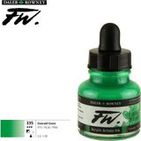 Daler Rowney 335 Emerald Green FW Ink 29.5 ML Likit Akrilik Mürekkep