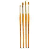 Daler Rowney 400 Gold Taklon Synthetıc 4'lü Fırça Seti