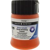 Daler Rowney 5681417 250 ml Orange Su Bazlı Linol Baskı Boyası