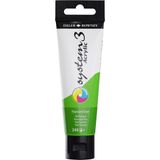 Daler Rowney 5735699 150 ml No:349 Fluorescent Green System 3 Akrilik Boya