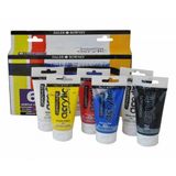 Daler Rowney 6x75 ML Graduate Metalik Akrilik Boya Seti
