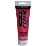 Daler Rowney 720 Metalic Red 120 ml Akrilik Boya