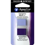 Daler Rowney Aquafine 2'li Cobalt Violet Hue ve Permanent Mauve Taş Sulu Boya Seti