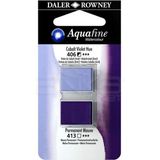 Daler Rowney Aquafine 2li Sulu Boya Tablet Cobalt Violet-Mauve Renk Ölçüler