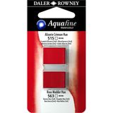 Daler Rowney Aquafine 515-563 Taş Sulu Boya 2'li rose madder hue Alizarin Crimson Hue