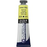 Daler Rowney Aquafine 651 Lemon Yellow 15 ML Tüp Guaj Boya