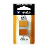 Daler Rowney Aquafine H/P Blister Set 17 Sanatçi Tipi Tablet Suluboya, Yellow Ochre/Raw Sienna