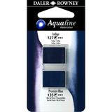 Daler Rowney Aquafine Indigo Prussian Blue 2'li Sulu Boya Tablet