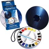 Daler Rowney Aquafine Travel Set 18'li Yarım Boy Sulu Boya - 18li