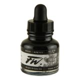 Daler Rowney Black India 028 Fw Acrylic Artist Ink 29.5 ml Cam Şişe