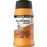 Daler Rowney Cadmium Orange Light Hue 638 System 3 500 ml Akrilik Boya