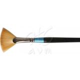 Daler Rowney Dr 48 Seri Aquafine Sentetik Kısa Saplı Yelpaze Fırçası No 4