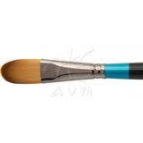 Daler Rowney Dr 52 Seri Aquafine Sentetik Kısa Saplı Kedi Dili Fırça No 3/4