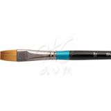 Daler Rowney Dr 55 Seri Aquafine Sentetik Kısa Saplı Düz Kesik Fırça No 1/2