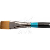 Daler Rowney Dr 55 Seri Aquafine Sentetik Kısa Saplı Düz Kesik Fırça No 3/4
