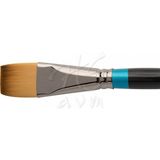 Daler Rowney Dr 55 Seri Aquafine Sentetik Kısa Saplı Düz Kesik Fırça No1