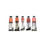 Daler Rowney Georgian Yağlı Boya 38ml 5'li Set Kırmızı Renk Tonları
