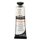 Daler Rowney Georgian Yağlı Boya 38ml N:001 Zinc White Sanatçılar İçin Özel Formülasyon