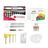 Daler Rowney Georgian Yağlı Boya Studio Profesyonel Seti 10X22ML