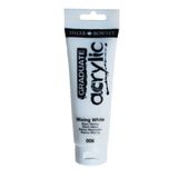 Daler Rowney Graduate Akrilik Boya 120ml Mixing Wh