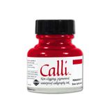 Daler Rowney Kaligrafi Mürekkebi Calli Ink, 29.5ml, Scarlet