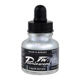 Daler Rowney Pistole Mürekkebi Pearlescent, 29.5ml, Silverpearl