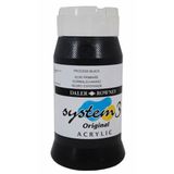 Daler Rowney Process Black 040 500 ml System 3 Akrilik Boya