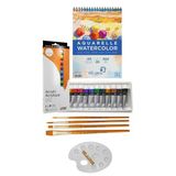 Daler Rowney Simply Akrilik Boya 12 Ml 12 Van Dyck Suluboya Defteri A5 300 Gr 20 Yp Akrilik Set