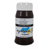Daler Rowney System 3 223 Burnt Umber 500ml Akrilik Boya