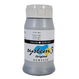 Daler Rowney System3 500 ML Silver 702 Akrilik Boya