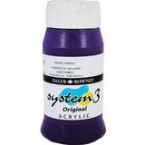 Daler Rowney System3 500 ML Velvet Purple 418 Akrilik Boya