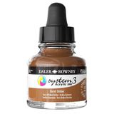 Daler Rowney System3 Ink 29.5 ml Burnt Umber Akrilik Mürekkep