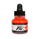 Daler Rowney System3 Sıvı 29.5 ml Fluorescent Red 100 Akrilik Mürekkep Boya