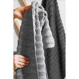 Dalgalı 4’lü Havlu Seti -%100 Pamuk (2 Adet 70x140-2 Adet 50x90) | Modern ve Lüks Hamam Seti