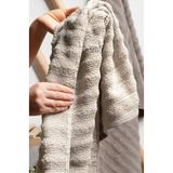 Dalgalı 4’lü Havlu Seti -%100 Pamuk (2 Adet 70x140-2 Adet 50x90) | Modern ve Lüks Seri, Hamam Seti