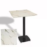 Dalgalı Kare Bistro Wermodin Masa 67X67 Cm Tokyo Serisi (Esb) - Afyon Mermer