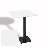 Dalgalı Kare Bistro Wermodin Masa 67X67 Cm Tokyo Serisi (Esb) - Beyaz