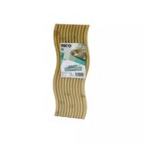 Dalgalı Şekilli - Kanallı Çift Taraf=Düz - Kanallı Ahşap Bambu Servis Sunum Tahtası 17 X 39 X 1.5Cm (2818)