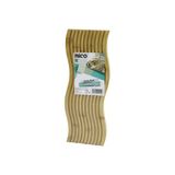 Dalgalı Şekilli - Kanallı Çift Taraf=düz - Kanallı Ahşap Bambu Servis Sunum Tahtası 17 x 39 x 1.5cm (5067)