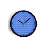 Dalgalı Tasarım Modern Duvar Saati - 30cm - Önü Camlı Siyah Kasa - Sessiz Mekanizma, JH0543S30SKP