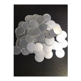 dalgıç tasarım Dekor Süs Yuvarlak Ayna Gümüş 100x Adet Pleksi Dekoratif 3*3cm