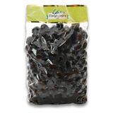 Dalgıçoğlu Siyah Çevirme Yuvarlama Sele Zeytin Az Tuzlu Orta Etli 1 kg Vakum Paket