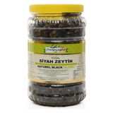 Dalgıçoğlu Siyah Zeytin Yağlı Sele Az Tuzlu Taze Siyah Zeytin Çıtır Çerez Yuvarlama Zeytin 1000 cc - 1 kg