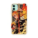 Dali Design İphone 11 Uyumlu Şeffaf Kılıf Demon Slayer Tasarımlı 3