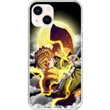 Dali Design İphone 13 Uyumlu Şeffaf Kılıf Demon Slayer Tasarımlı 2