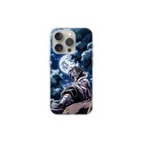 Dali Design İphone 14 Pro Max Uyumlu Şeffaf Kılıf Demon Slayer 4 Tasarımlı