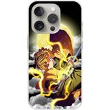 Dali Design İphone 14 Pro Max Uyumlu Şeffaf Kılıf Demon Slayer Tasarımlı 2