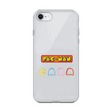 Dali Design İphone 6S Plus Uyumlu Şeffaf Kılıf 1 Pac-Man Tasarımlı