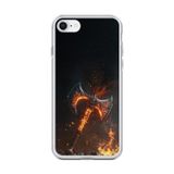 Dali Design İphone 6S Plus Uyumlu Şeffaf Kılıf Balta Tasarımlı